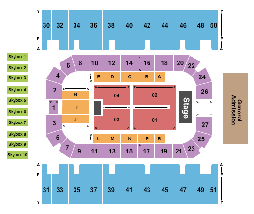 First Interstate Arena Seating Chart