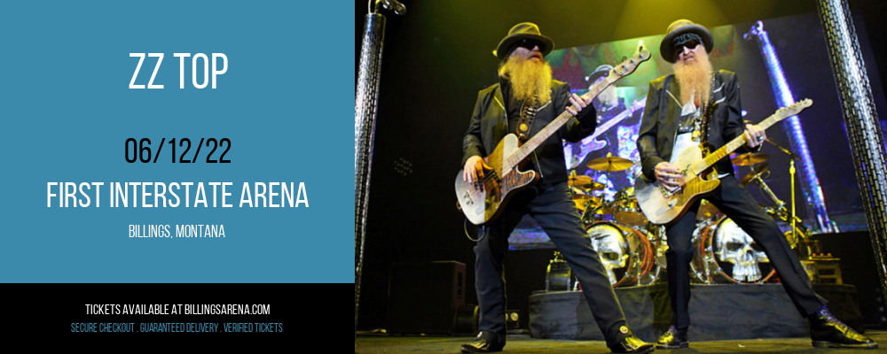 ZZ Top at First Interstate Arena tickets ZZ Top at First Interstate Arena