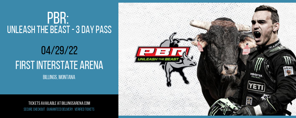 PBR: Unleash The Beast - 3 Day Pass at First Interstate Arena