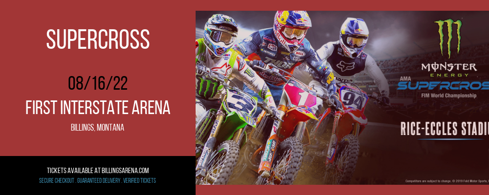 Supercross at First Interstate Arena tickets Supercross at First Interstate Arena