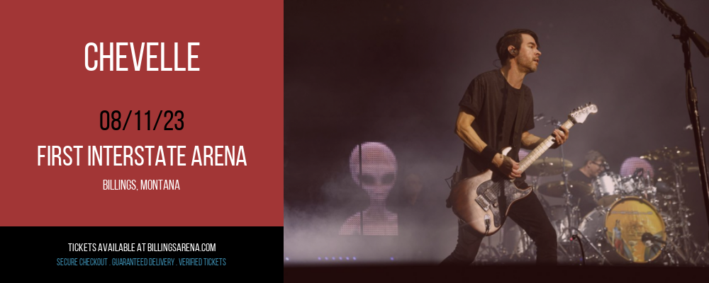 Chevelle at First Interstate Arena tickets Chevelle at First Interstate Arena