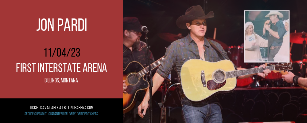 Jon Pardi [POSTPONED] at First Interstate Arena